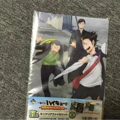一番くじハイキュー!!H賞ミニクリアファイルセット