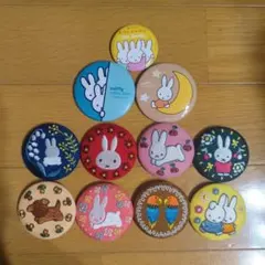 【バラ売り可】ミッフィー 刺繍缶バッジ、zakkaフェスタ缶バッジほか