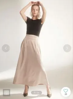 eimy istoire サテンスカート　エイミーイーストワール