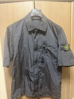 STONE ISLAND ゼブラカモ 半袖 ジップアップ シャツ M ワッペン - メルカリ