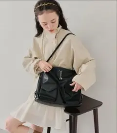 mystic 森川企画　lilyチャーム3wayバッグのサムネイル