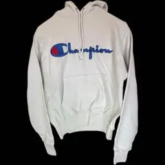 アメカジ チャンピオン リバースウィーブ パーカー XS ホワイト