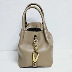 TOD'S レザー　ハンドバッグ　ショルダーバッグ　2way