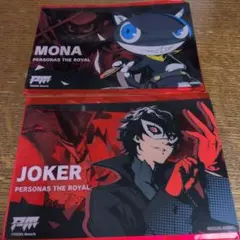 ペルソナ メモリア クイズDEバトル イラストシート ジョーカー モルガナ P5
