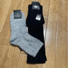 LANVIN 5本指ハイソックス アンゴラ入ソックス22-24 cmのサムネイル