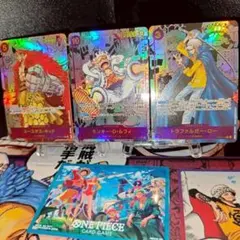 公式スリーブ ルフィ 三船長セット