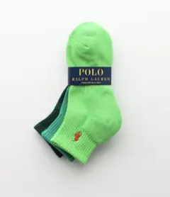 【土日限定特価】POLO RALPH LAUREN/ワンポイントショートソックス