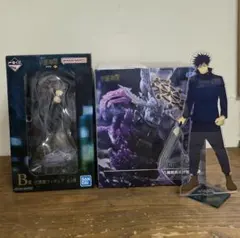 呪術廻戦　一番くじ　G賞⭐️伏黒恵　D賞⭐️禪院直哉　K賞⭐️コガネ　セット メルカリ