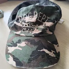 DOG DEPT 迷彩 ベースボールキャップ