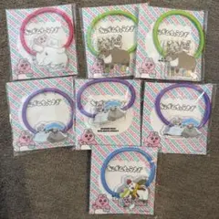 LAWSON限定　おぱんちゅうさぎ　アクリルヘアゴム7個セット