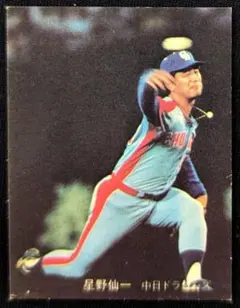カルビー野球カード1980年星野仙一【レアNo.】