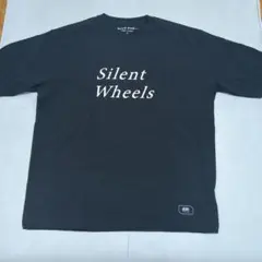 ニコアンド　Tシャツ　メンズ　L　ブラック　ロゴT