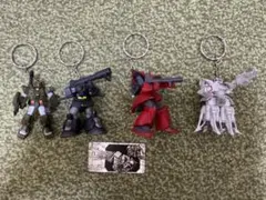 機動戦士ガンダム　ハイクオリティキーホルダー MSバリエーション編Ⅰ 4個セット