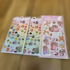 立体シール3枚セット