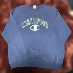 極上　希少　USA製 90s Champion スウェット　フェード　古着