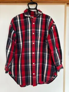 チェック柄 長袖シャツ