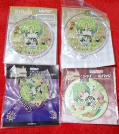 夢100 きゃらみゅ ビニグニ アクキー 缶バッジ リド