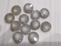 ボタンまとめ売り46(グレー1.8)
