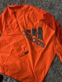 adidas オレンジ ウィンドブレーカー ピステ