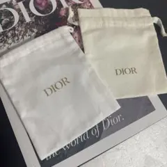 DIOR 巾着袋 2枚セット
