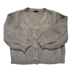 ケーブルニット トップス