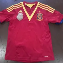スペイン代表 赤 Vネックシャツ 2008 adidas スペイン代表 Vネックシャツ S - メルカリ