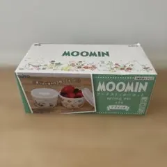 ムーミン フードストッカー セット 2個入り デザインA 未使用　TAITO