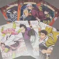 鬼滅の刃 DAISO ポストカード ミニクリアファイル セット