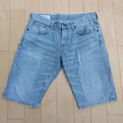 EDWIN503 ライトブルー デニムハーフパンツ サイズ34