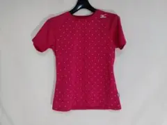 美品！MIZUNO ☆ ミズノ ☆ ドット柄ドライTシャツ　サイズMのサムネイル