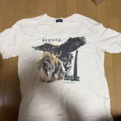 SUGATA XL 動物プリント Tシャツ