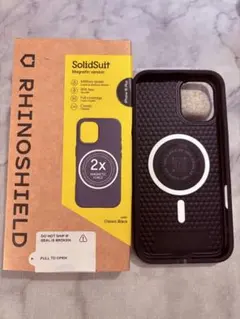 RHINOSHIELD SolidSuit Classic Black ケースのサムネイル