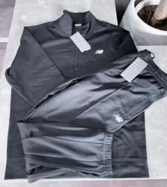 New Balance ブラックジャージセット　Mサイズ
