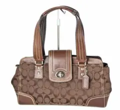 COACH Hamptons signature hand bag Y2K
