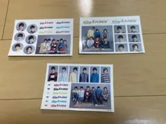 King & Prince 2nd single  特典シール 3枚組