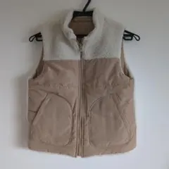 コムサイズム　フリースベスト