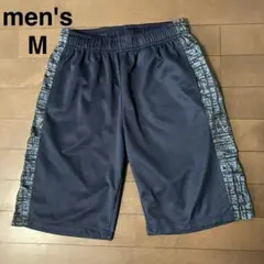 メンズ　短パン　ショートパンツ　紺　M スポーツ