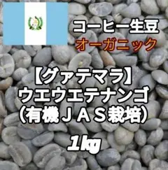 【グァテマラ】ウエウエテナンゴ⑥　コーヒー生豆 １kgのサムネイル