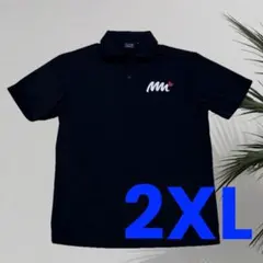 ムータマリン 半袖ポロシャツ 黒レディース ゴルフ バックロゴ WAVE