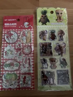 My Melody ウォーターステッカー 2シートセット