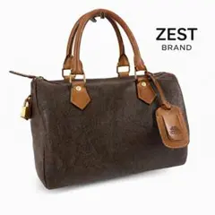 ETRO エトロ　ミニボストン　バッグ　　希少 中古・古着通販】ETRO (エトロ) ミニボストンバッグ ブラウン