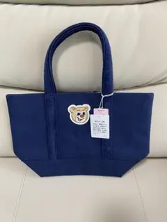 フェイラー オールドテディ ワッペントートバッグ L小サイズネイビー 新品未使用