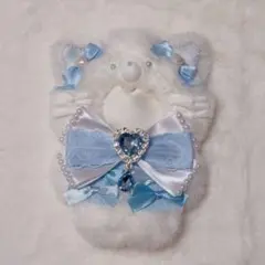 ♡ ぬい服 ♡ 10cm ♡ にじぱぺっと ♡ 水色 ♡ ねこ ♡ 猫耳 ♡