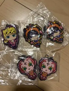 ジョジョの奇妙な冒険 ラバーストラップ5個セット