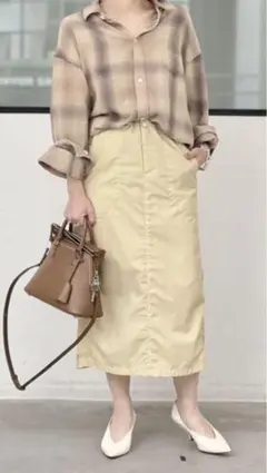 【アメリカーナ】アパルトモン Nylon Tight Skirt