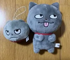 にしむらゆうじ カバンにつけられるぬいぐるみ　わるめのねこ　フェイスマスコット