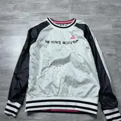 美品 Le coq sportif ゴルフウェア リバーシブル ジャケット 総柄