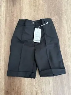 新品未使用 LOLANTA フォーマルショートパンツ 120 黒