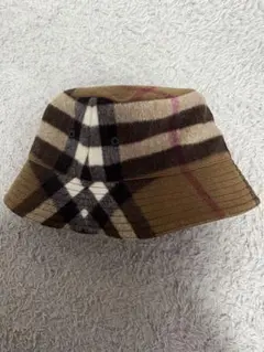 Burberry バケットハット チェック柄 Mサイズ ウール生地のサムネイル