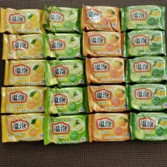 さわちゃん⭐️様専用　温泡　新品　 入浴剤　こだわりゆず　4種　20錠